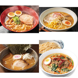麺の極　四天王の集い４人前（ラーメン＆つけ麺）