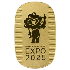 大阪・関西万博（正式名称：２０２５年日本国際博覧会）公式ライセンス　純金小判（３０ｇ）