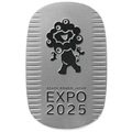 大阪・関西万博（正式名称：２０２５年日本国際博覧会）公式ライセンス　純プラチナ小判（２０ｇ）