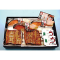 鰻串焼・焼紅鮭セット