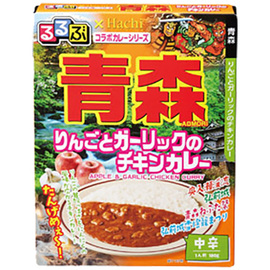 るるぶコラボカレー　青森りんごとガーリックのチキンカレー　３６０４９ＡＯ
