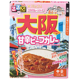 るるぶコラボカレー　大阪甘辛ビーフカレー　３６０４９ＯＳ