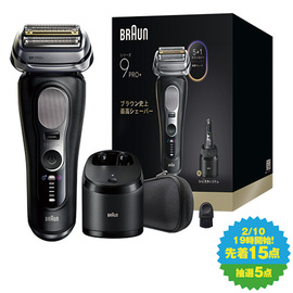 ブラウン　電気シェーバーシリーズ　９Ｐｒｏ＋５ｉｎ１洗浄機付きモデル　９６５０ＣＣ