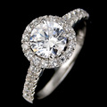 ダイヤモンド１．０ｃｔ　ヘイローリング　Ｌ１３１−０５００５６