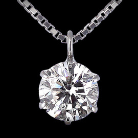 ダイヤモンド１．０ｃｔ　シンプルネックレス　Ｍ１０９−０５０００８