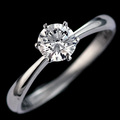 ダイヤモンド０．３ｃｔ　婚約指輪／アニバーサリーリング　Ｈ１０−１０００１