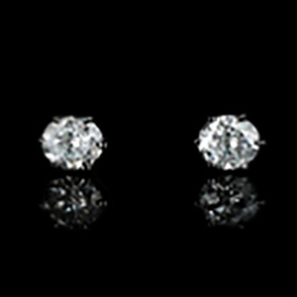 ダイヤモンド計０．１６ｃｔ　プラチナピアス　Ｖ１３１−０５０００１