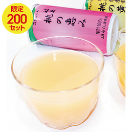 果汁１００％ジュース　桃の恵み１８本　１０−０−８２０