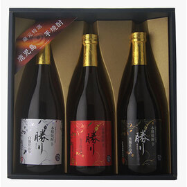 天星酒造　本格芋焼酎　勝りセット（３本）　２６−１３０４−０４７